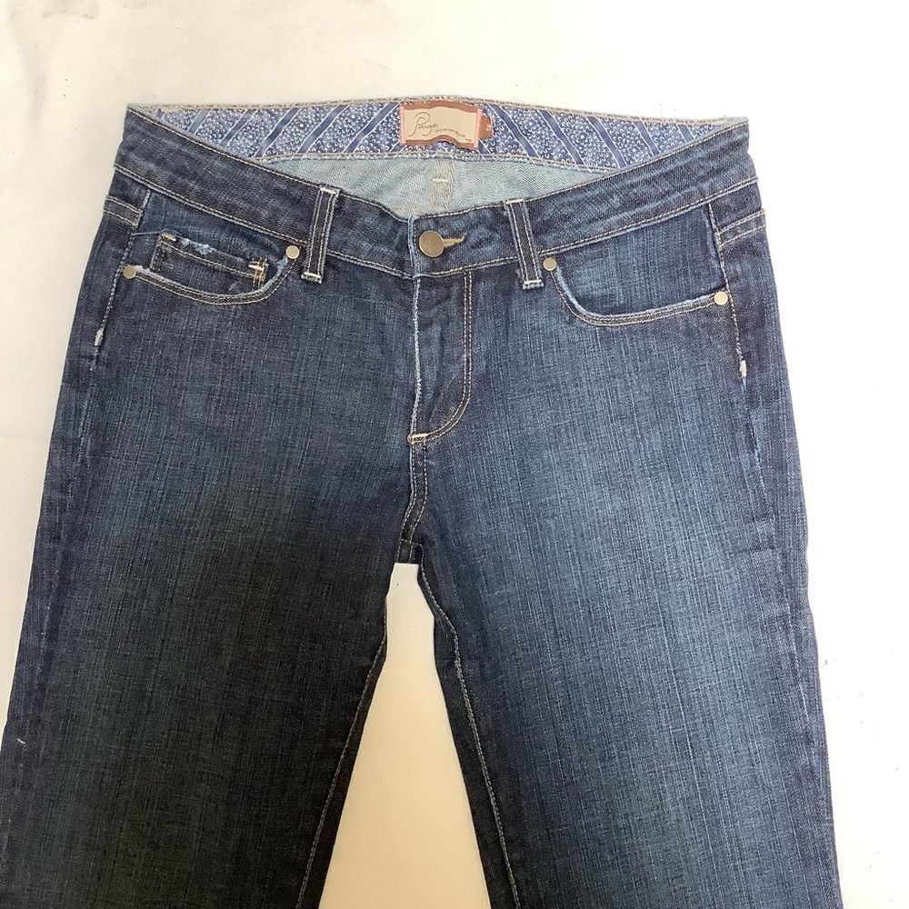 PAIGE PREMIUM DENIM JEAN 29 HOLLYWOOD HILLS VINTAGE